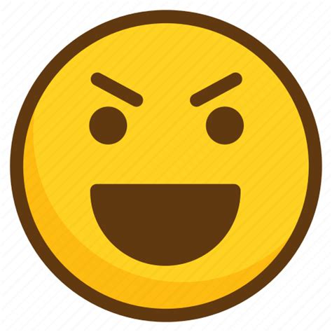 Avatar Emoji Emoticon Emotion Evil Smile Smiley Icon Download