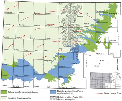 Kgs Water Resources Of The Dakota Aquifer Introduction
