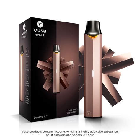 Vuse Epod Device Kit Rose Gold Available At Premium Vape