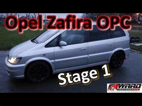 4Ward Performance Opel Zafira OPC Chiptuning Stage 1 YouTube