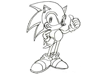 How To Draw Sonic Full Body Step By Step Easy Slow Characters