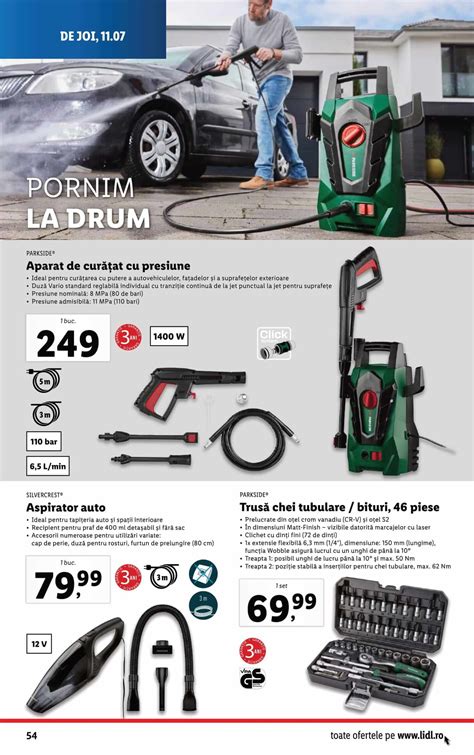 Oferte Lidl Parkside Si Ultimate Speed Din Iulie Revista Lidl