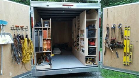 1 Of 8 Best Planned Work Trailer I Started With Most Used Tools At
