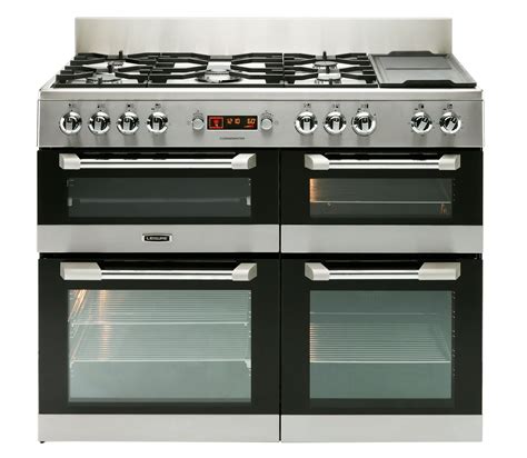 Leisure Freestanding Dual Fuel Range Cooker With Gas Hob Cs110f722x