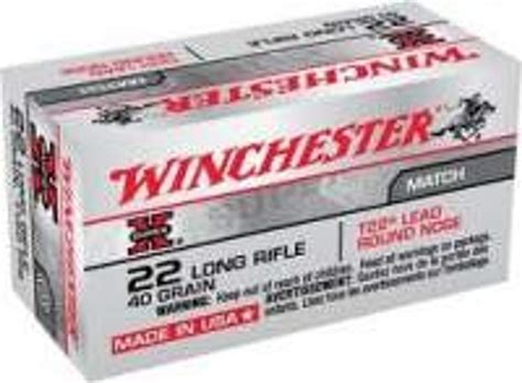 Winchester 22lr X22lr 40 Gr Cprn 1255 Fps Brick 500 Per Box