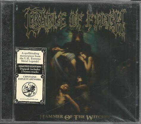 Cradle Of Filth Hammer Of The Witches 2015 Cd Discogs