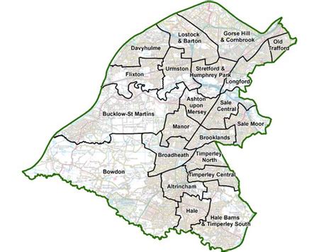 New Ward Boundaries For Almost Every Ward In Trafford As New Political