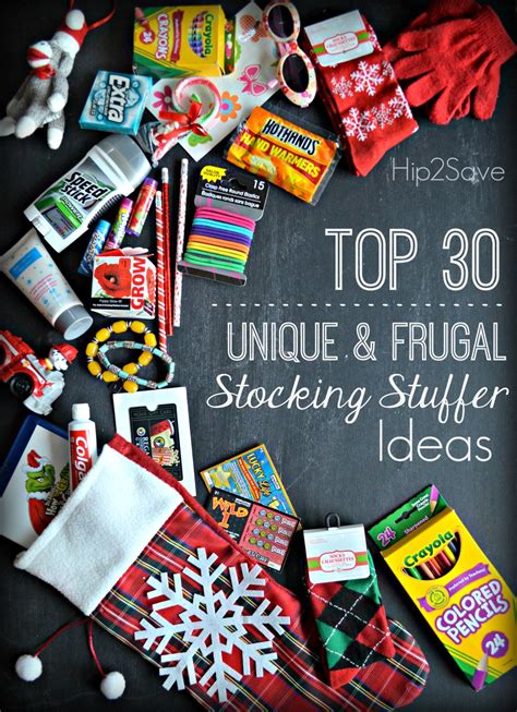 Top 30 Unique And Frugal Stocking Stuffer Ideas