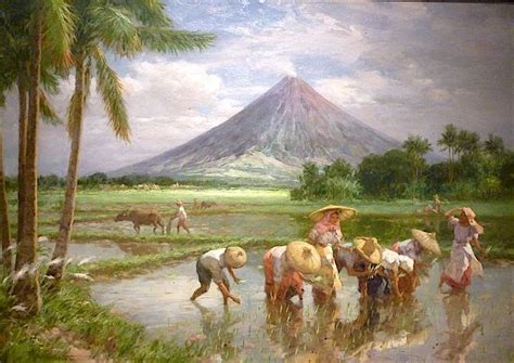 Wandering Silent Vertexes And Frozen Peaks Mayon Volcano Painted