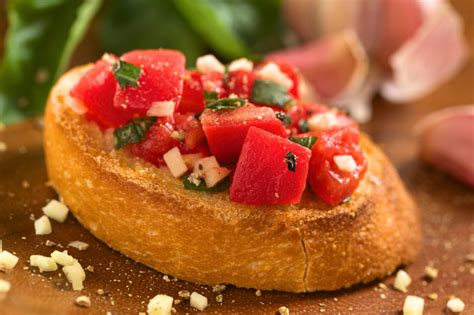 Easy Tomato Basil Bruschetta Recipe How To Make Bruschetta