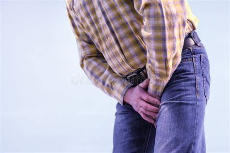 Pain In The Groin Stock Photo Image Of Infection Restroom 109391426