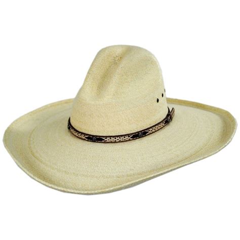 Stetson Gladstone Gus Palm Straw Western Hat Straw Hats