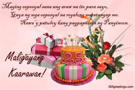 Happy Birthday Wishes Tagalog Birthday Wishes