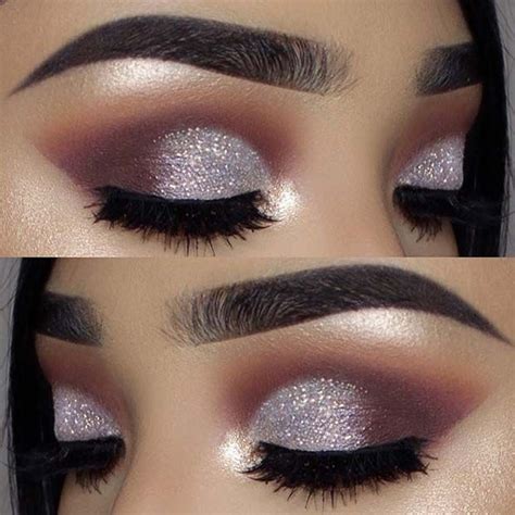 43 Glitzy Nye Makeup Ideas Page 2 Of 4 Stayglam Silver Eye Makeup