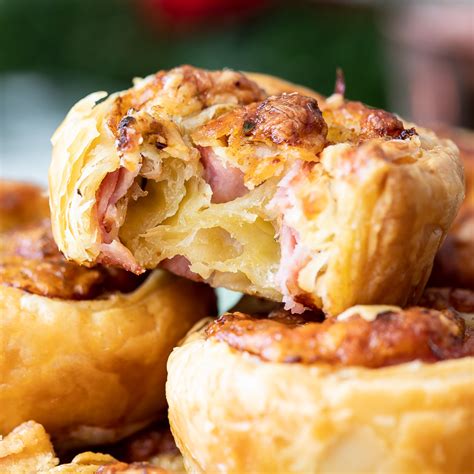 ham and cheese pastry pinwheels simply delicious