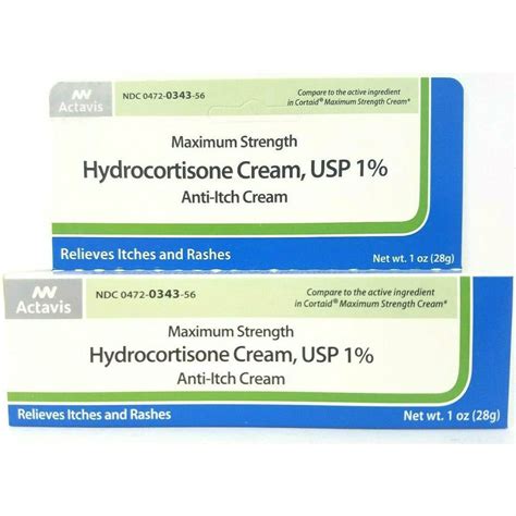 Hydrocortisone Cream Usp 1 Maximum Strength1 Oz Hargraves Online