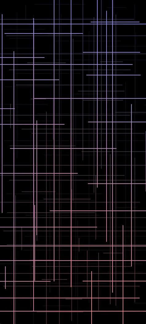 Abstract Lines On Black Background Wallpaper 720x1600 S1 Chill Out