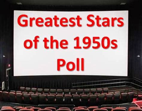 Classic Film And Tv Café The Greatest Stars Of The 1950s Poll Is Here