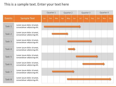 Editable Gantt Chart For Powerpoint Slidemodel Gantt Chart All In One Images And Photos Finder