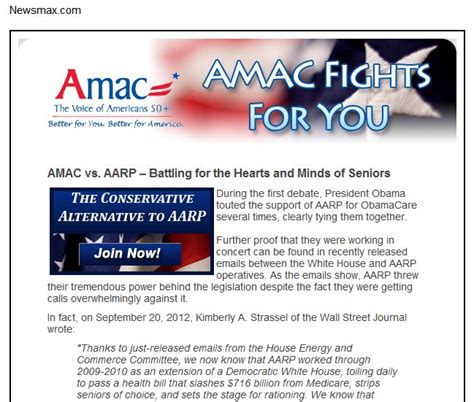 democurmudgeon aarp s conservative senior lobby group wants freedom of private health options