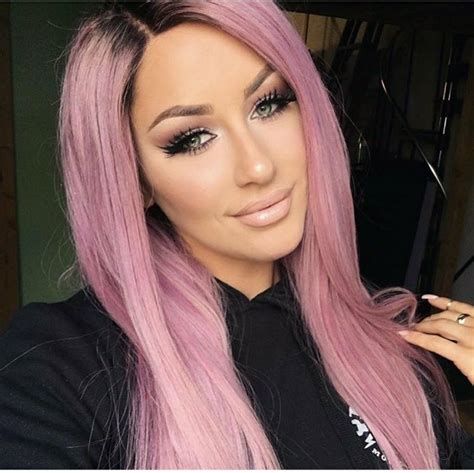Different colourists have their own methods but generally the process will follow the following steps: Black Pink LaceFront Wig 22-24 inches (With images ...