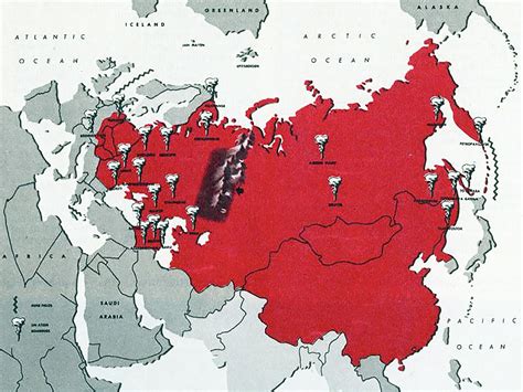 Soviet Union Map 1945