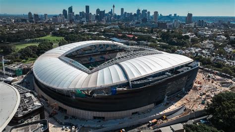 First Look At New Roof Of Sydney Football Stadium Daily Telegraph