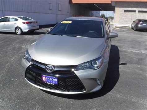 Compare using the kelley blue book value to find the best deal for you. Used 2017 Toyota Camry SE for Sale - Chacon Autos