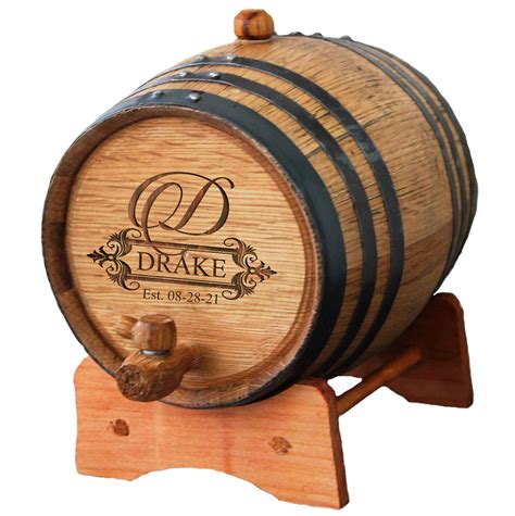 Buy Personalized Whiskey Barrel Engraved Wine Barrel Custom Oak