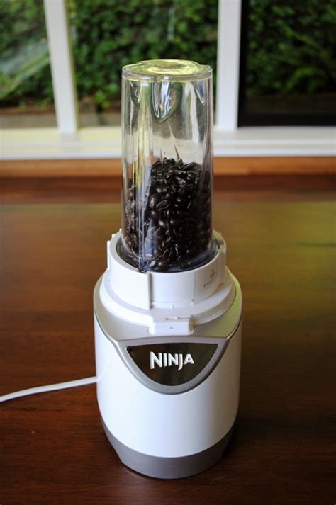 It's also good to note that a small blender like the nutribullet or ninja are good for small batches. How to Grind Whole Coffee Beans in a Ninja Blender | Test ...