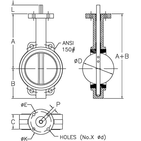 Wafer Style Butterfly Valves With Gear Operator API International Inc