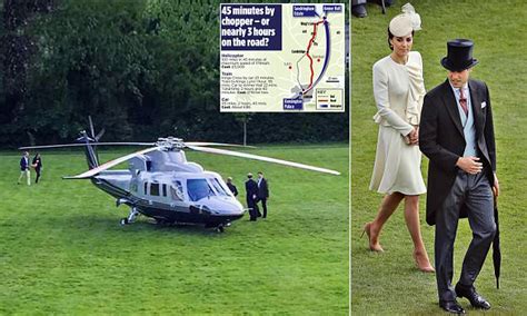 Kate Middleton And Prince William Commute Home In £8m Helicopter