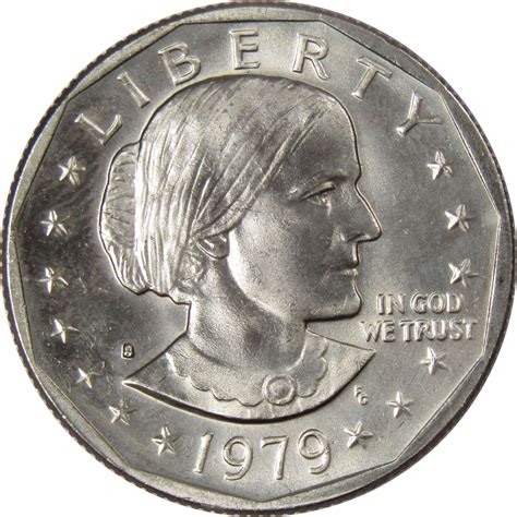 1979 S Susan B Anthony Dollar Bu Uncirculated Mint State Sba 1 Us Coin