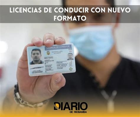 Licencia De Conducir De Ecuador Con Nuevo Formato Información