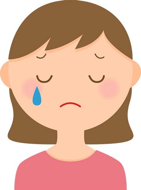 Woman Is Crying Tear Clipart Free Download Transparent Png Creazilla