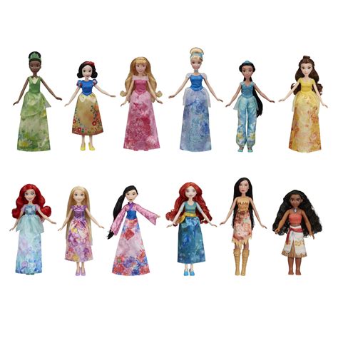 Buy Disney Princess Royal Collection Fashion Dolls Ariel Aurora Belle Cinderella