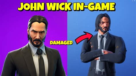 You can now play as john wick in fortnite. NEW JOHN WICK SKIN + DAMAGED STYLE In-Game Fortnite - YouTube