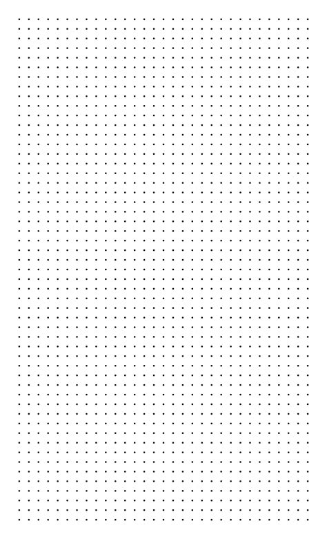 What is dpi or dots per inch? Dot Paper with Four Dots per Inch on Legal-Sized Paper Free Download