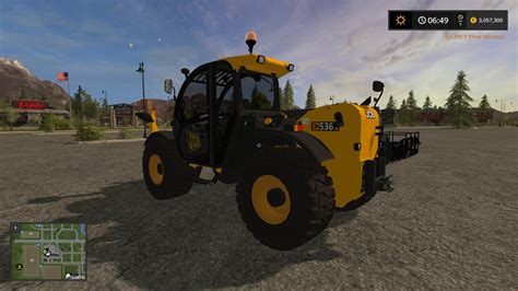 Jcb 536 70 V10 Fs17 Farming Simulator 17 Mod Fs 2017 Mod