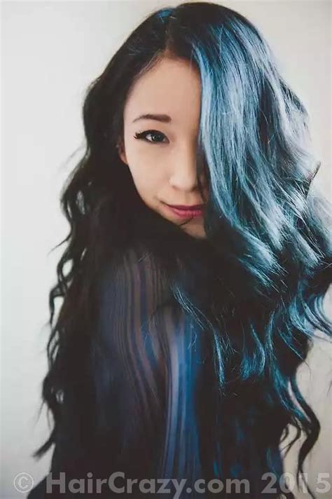 When you apply bleach, there is a big possibility that bleaching out blue hair dye will turn the blue into green which will make the further coloring even more complicated. How can i dye my black hair into dark green - Forums ...