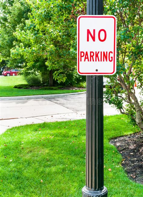 No Parking Sign Stock Photo Image Of Information Warning 63119570
