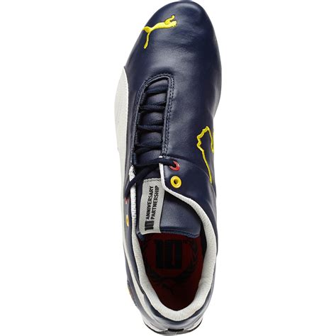 Now offering 50% off on all puma clothing and sneakers! PUMA Ferrari Future Cat 10 Leather Men's Shoes in Blue for Men - Lyst