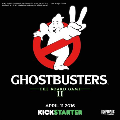 Ghostbusters The Board Game Ii Kickstarter Launching On April 11