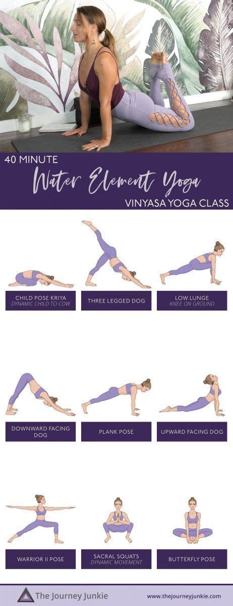 Water Element Yoga Class To Feel Fluid Flexible The Journey Junkie Vinyasa Yoga Class