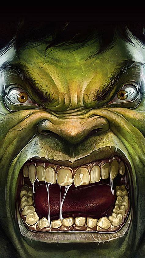 Angry Hulk Face