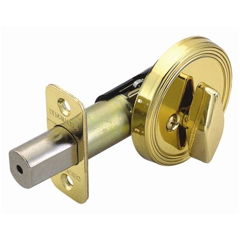 First Watch Security 1 58 In X 11 In Polished Brass Deadbolt
