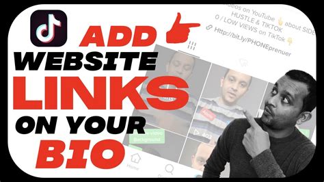 How To Add A Link To Your Tiktok Bio Clickable Linkhow To Put Your