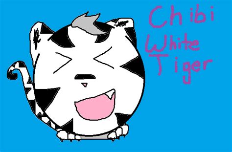 Chibi White Tiger By Sparkypaws731 On Deviantart