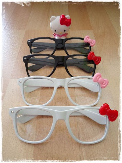 Hello Kitty Nerd Glasses By Chunkylicious On Etsy