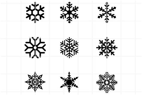 Snowflake Svg Christmas Svg Winter Svg Flake Winter Cut